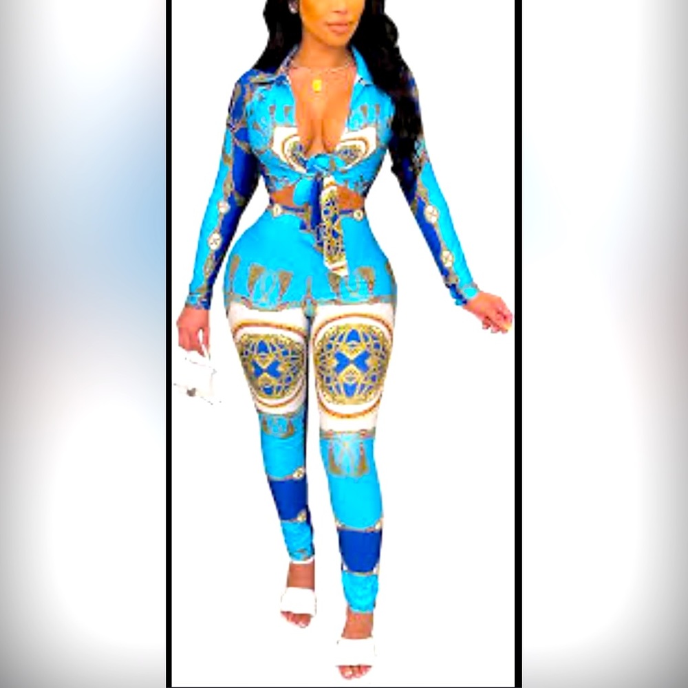 2 Piece Outfits for Women Pants Sets Bodycon